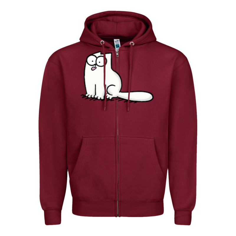 Simon's Cat 1 Zipper Hoodie by lanVoArt | Teevron