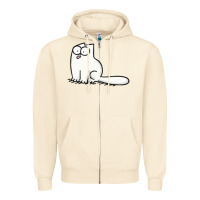 Sandshell simon's cat 1 Zipper Hoodie - lanVoArt