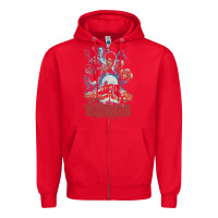 Red the burbs Zipper Hoodie - lanVoArt