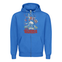 True Royal the burbs Zipper Hoodie - lanVoArt