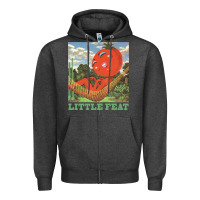 Charcoal Heather waiting for columbus little feat music Zipper Hoodie - lanVoArt