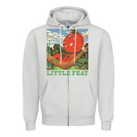 Dove Grey waiting for columbus little feat music Zipper Hoodie - lanVoArt