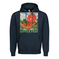 Navy waiting for columbus little feat music Zipper Hoodie - lanVoArt