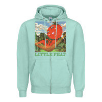 Seafoam waiting for columbus little feat music Zipper Hoodie - lanVoArt