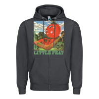 Smoke waiting for columbus little feat music Zipper Hoodie - lanVoArt