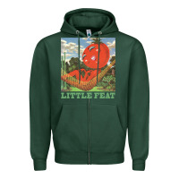 Sports Green waiting for columbus little feat music Zipper Hoodie - lanVoArt
