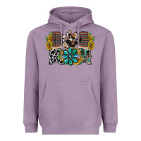 Lavender dog mom western Heavyweight Hoodie - RacoonDesign
