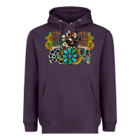 Plum dog mom western Heavyweight Hoodie - RacoonDesign