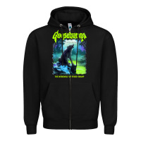 Black r.l. stine goosebumps nightmare halloween werewolf fever swamp essenti Zipper Hoodie - lanVoArt