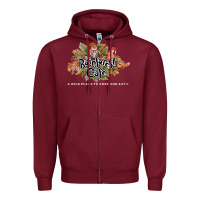 Burgundy rainforest cafe t shirts gift for fans Zipper Hoodie - lanVoArt