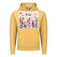 Vintage Mustard be kind wildflower Vintage Hoodie - TumblerDesignByShophia