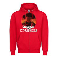 Red children of the corn halloween cornhole the kids' spooky horror movie Zipper Hoodie - lanVoArt