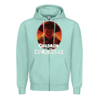 Seafoam children of the corn halloween cornhole the kids' spooky horror movie Zipper Hoodie - lanVoArt