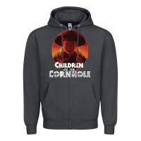 Smoke children of the corn halloween cornhole the kids' spooky horror movie Zipper Hoodie - lanVoArt