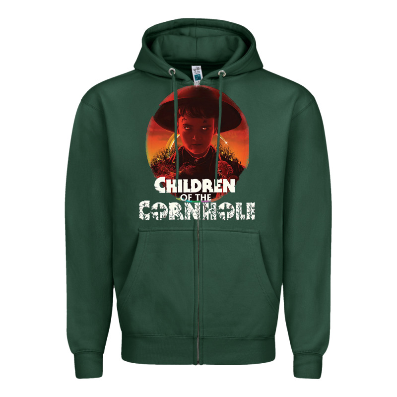 Children Of The Corn Halloween Cornhole The Kids' Spooky Horror Movie Zipper Hoodie by lanVoArt | Teevron