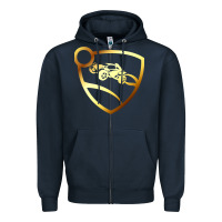 Navy mens best rocket league cute gifts Zipper Hoodie - lanVoArt