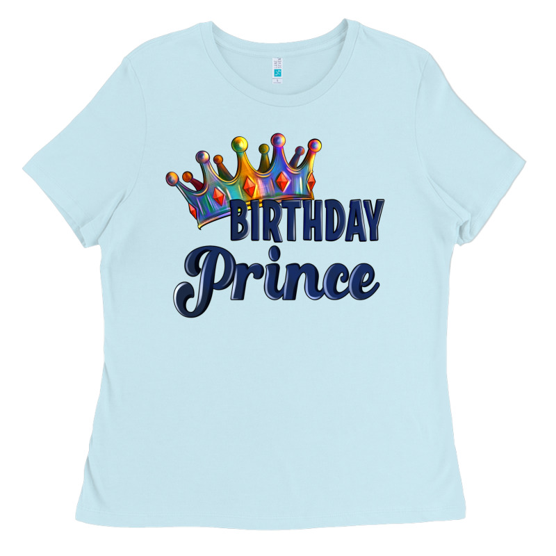 Birthday Prince Ladies Tee by Artiststas | Teevron