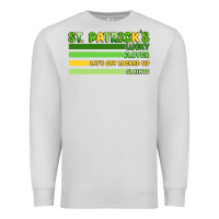 Dove Grey st. patrick's lucky clover  artiststas Premium Sweatshirt - Artiststas