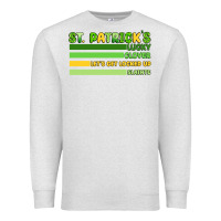 Oatmeal Heather st. patrick's lucky clover  artiststas Premium Sweatshirt - Artiststas