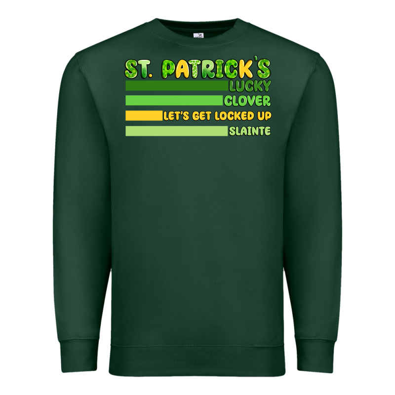St. Patrick's Lucky Clover  Artiststas Premium Sweatshirt by Artiststas | Teevron