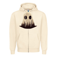 Sandshell forrest ghost Zipper Hoodie - lanVoArt