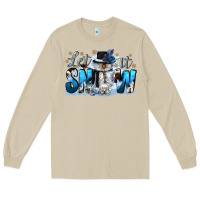 Mushroom let it snow Long Sleeve Tee - CowGirlArtShop