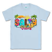 Dusty Blue salty vibes Classic Tee - RanaPortraitStore