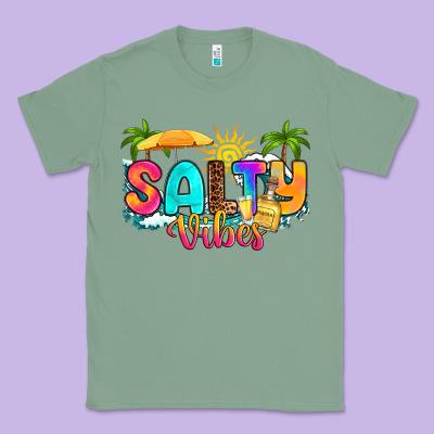 Salty Vibes Classic Tee Designed By Ranaportraitstore