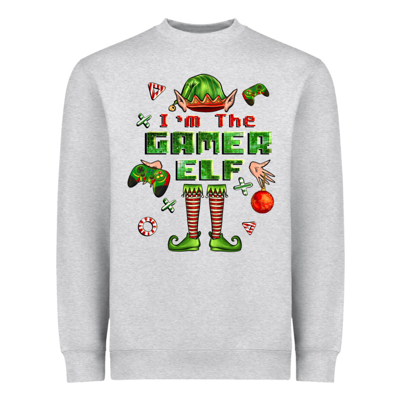 Im The Gamer Elf Heavyweight Sweatshirt by FaDigitalArtStudio | Teevron