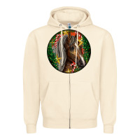 Sandshell Tennessee Horse Christmas Zipper Hoodie - LillyAllenDesigns