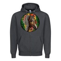 Smoke Tennessee Horse Christmas Zipper Hoodie - LillyAllenDesigns