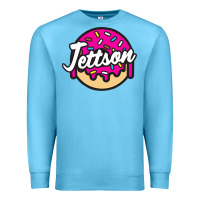 Ocean Blue jett lawrence merch s gift for fans, for men and women, gift mother da Premium Sweatshirt - lanVoArt