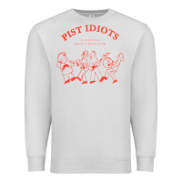 Dove Grey pist idiots Premium Sweatshirt - lanVoArt