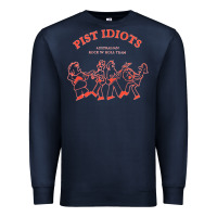 Navy pist idiots Premium Sweatshirt - lanVoArt