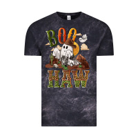 Cloud Black Boo haw Vintage Tee - NancyCooperArtShop