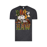 Vintage Black Boo haw Vintage Tee - NancyCooperArtShop