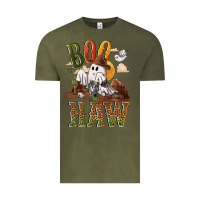Vintage Olive Boo haw Vintage Tee - NancyCooperArtShop