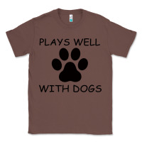 Chestnut Plays Well With Dogs Classic Tee - Bettercallsaul