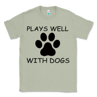 Matcha Plays Well With Dogs Classic Tee - Bettercallsaul