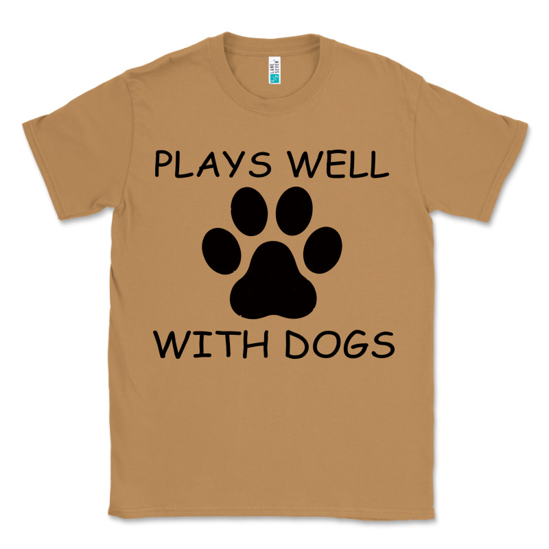 Plays Well With Dogs Classic Tee by Bettercallsaul | Teevron