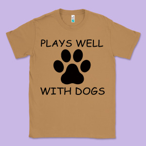 Plays Well With Dogs Classic Tee Designed By Bettercallsaul