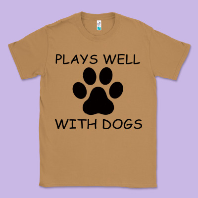 Plays Well With Dogs Classic Tee Designed By Bettercallsaul