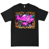 Black Witchy Af Crystal Ball Premium Tee - LillyAllenDesigns