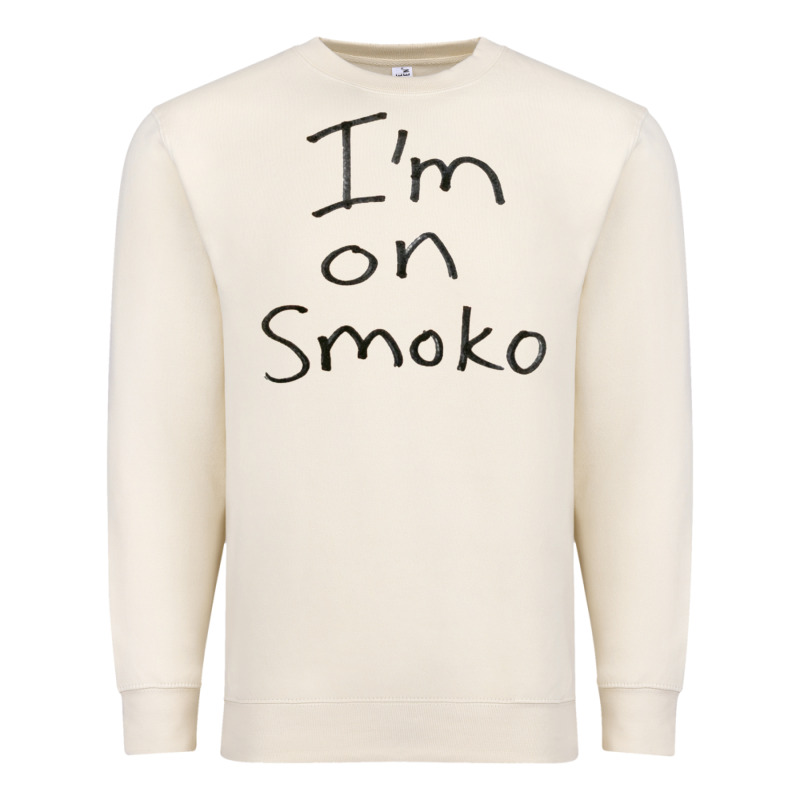 Handwritten I'm On Smoko Hot Australian Lingo The Chats Premium Sweatshirt by lanVoArt | Teevron