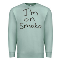 Seafoam handwritten i'm on smoko hot australian lingo the chats Premium Sweatshirt - lanVoArt