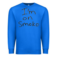 True Royal handwritten i'm on smoko hot australian lingo the chats Premium Sweatshirt - lanVoArt