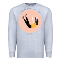 Heather Grey half alive the fall Premium Sweatshirt - lanVoArt