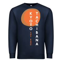 Navy kyoto tachibana Premium Sweatshirt - lanVoArt