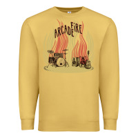 Antique Gold the arcade fire Premium Sweatshirt - lanVoArt