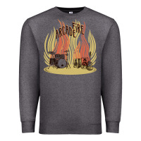 Charcoal Heather the arcade fire Premium Sweatshirt - lanVoArt